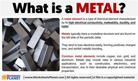 Material Definition Metal