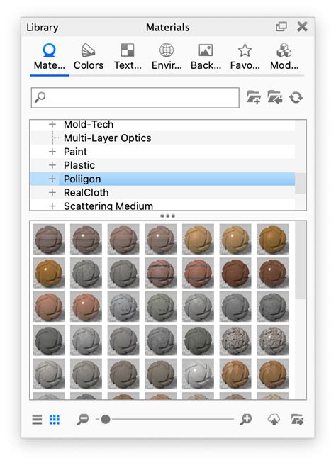 Material Library Keyshot