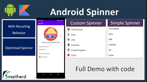 Material Spinner Android Kotlin