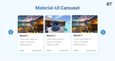 Material Ui Carousel Example
