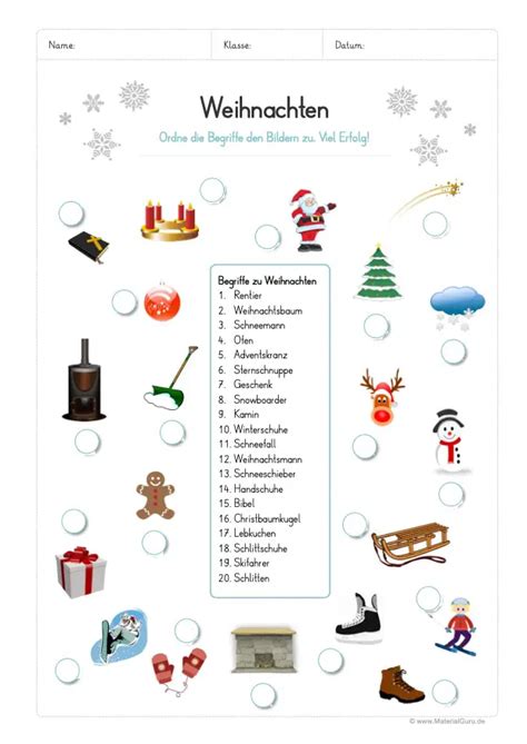 Materialguru Weihnachten