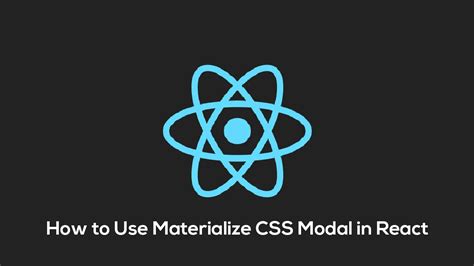 reactjs How to use materializecss with React? Stack