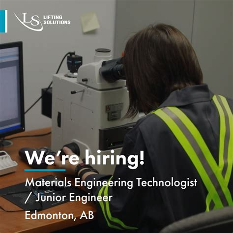 Materials Engineering Technologist Jobs