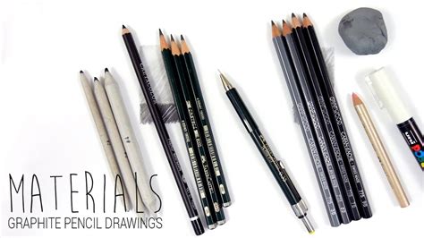 Materials For Graphite Drawing