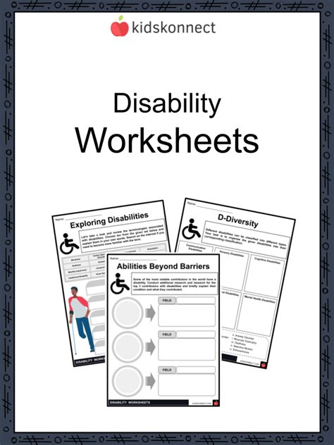 Materials For Students With Disabilities Printable