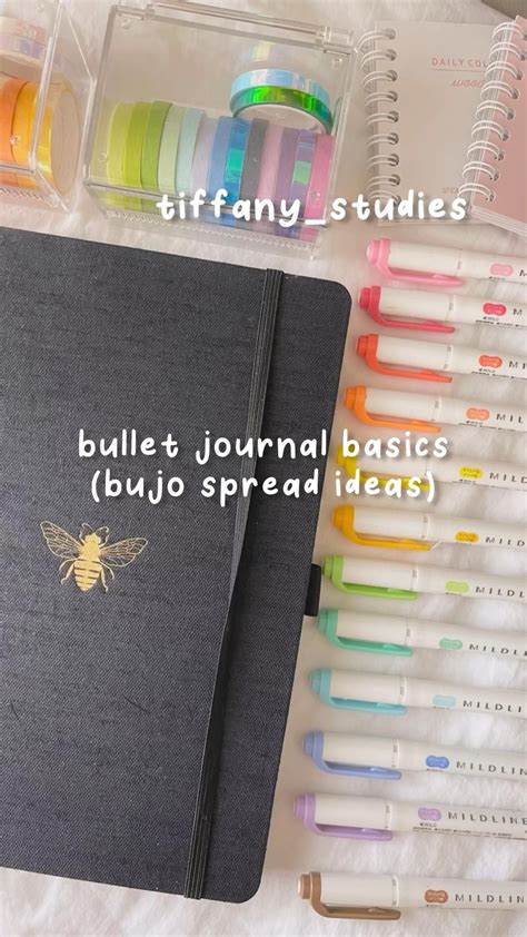 Materials Needed For Bullet Journal