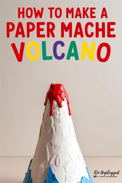 Materials Needed For Paper Mache Volcano