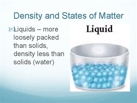 Materials With Density Less Than Water