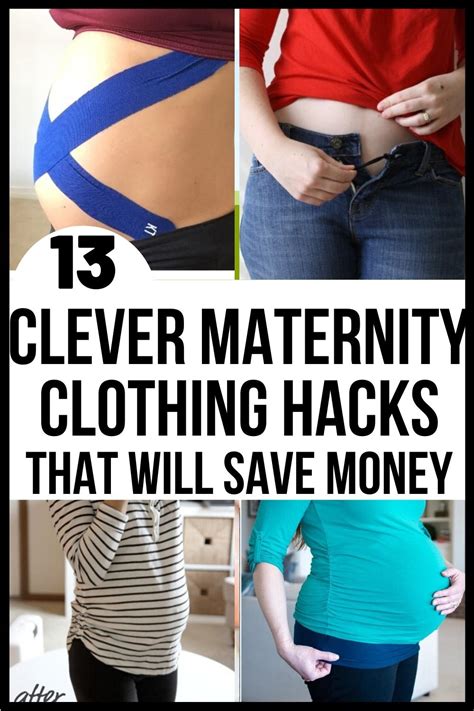 13 Essential MoneySaving Maternity Clothes Hacks