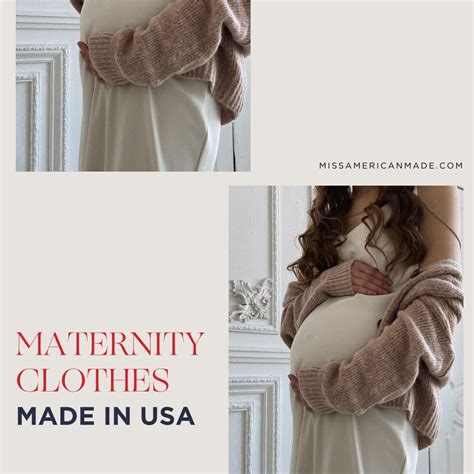 Maternal America Mini Hem Ruffle Maternity Dress
