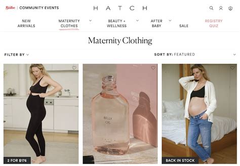 Maternity Friendly Brands