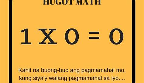 Math Hugot Lines - a collection of funny equations - Hugot lines