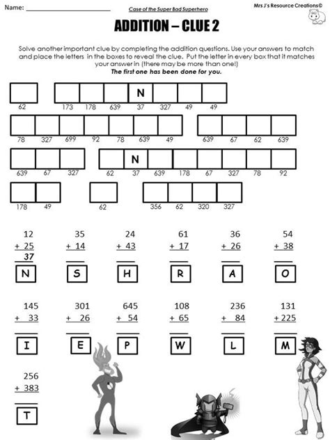 Back to School Math Mystery Pictures for Preschool and Kindergarten