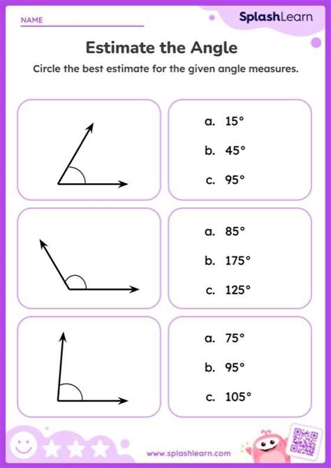Math 2 Angle Worksheets