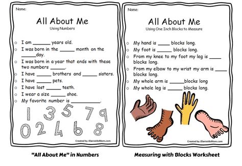 Math About You Worksheet