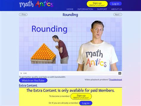 Math Antics Worksheet Answers Rounding