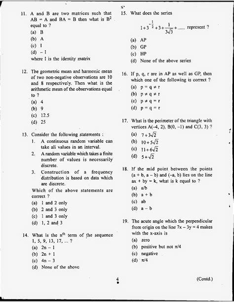 math assessment questions and answers