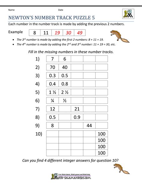 Math Brain Teasers 5Th Grade Pdf