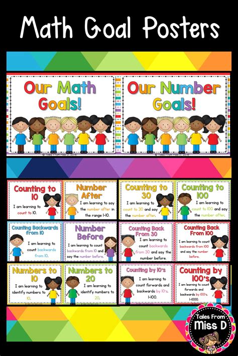 Math Counting Goals