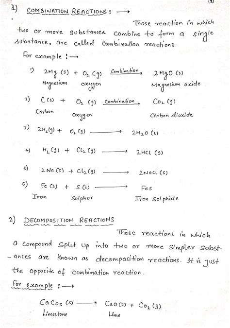 Math For Chemistry Notes Worksheet