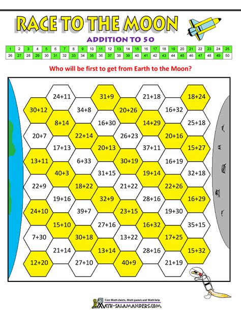 Math Games Grade 3 Printable