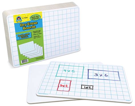 Math Grid Dry Erase Boards