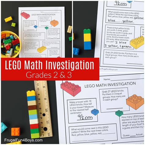 Math Investigation Math Cards Printable