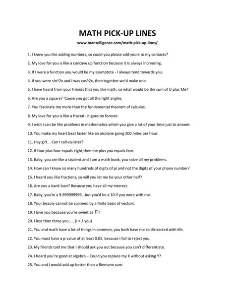 Pick Up Lines Math Tagalog Triantafylloug Blog