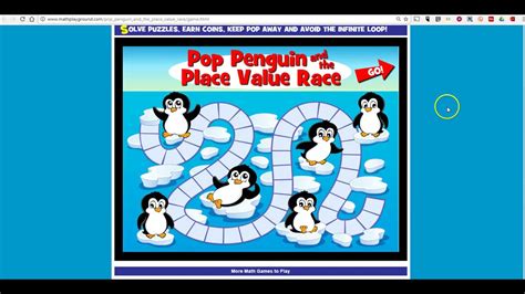 math playground pop penguin