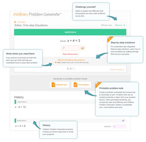 Math Practice Problem Generator