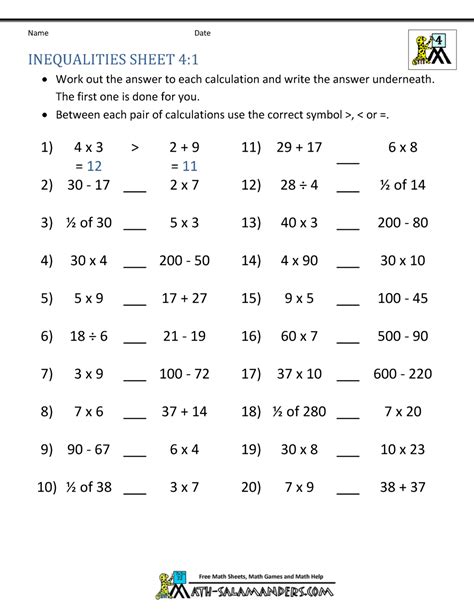 math problems for 4th graders with answers pdf free