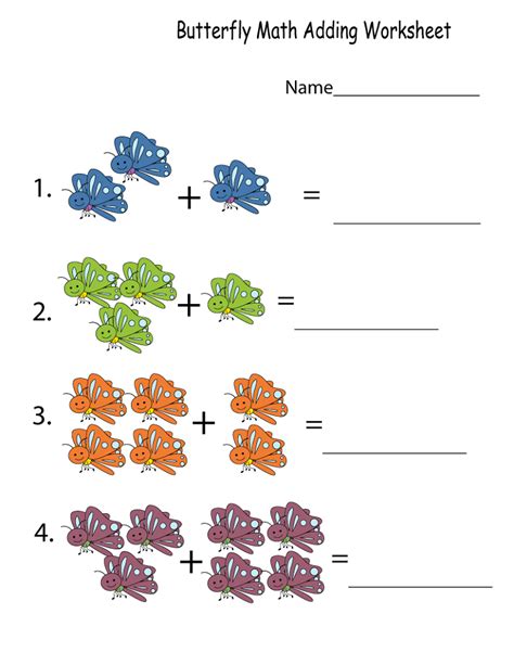 Math Sheets For Kids Printable
