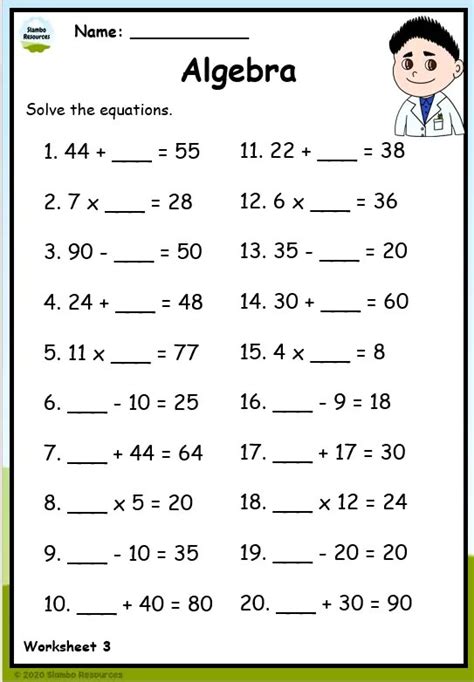 Math Tools Grade 3 12 Free Printables