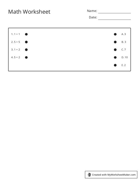 Math Worksheet Creator Software