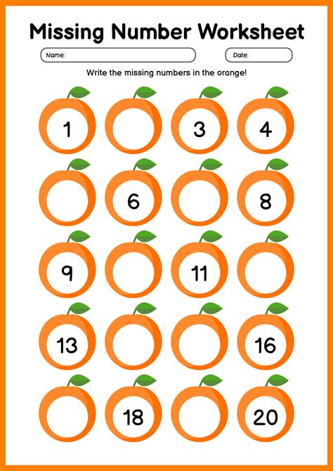Math Worksheet Figuring Out The Missing Number