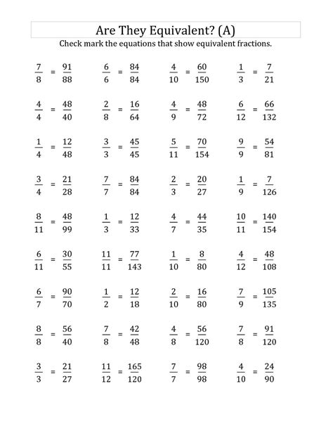 Math Worksheets 6Th Grade Printable