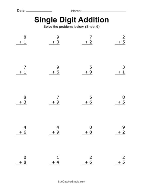 Math Worksheets Basicc Addition