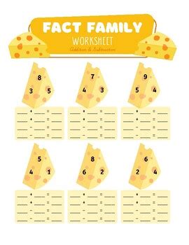 Math Worksheets Couting The Cheese