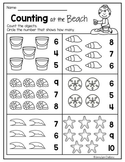 Math Worksheets Prek Pdf