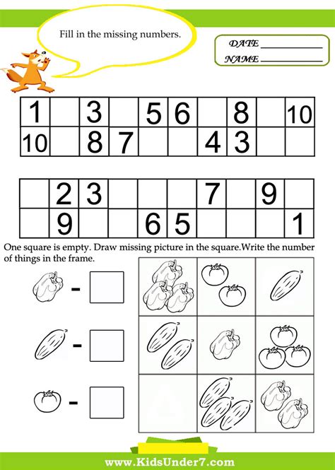 math worksheets to print