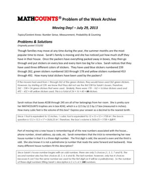 Mathcounts.org Problem Of The Week