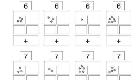 Mathe Klasse 1- Zahlenzerlegung – Unterrichtsmaterial in den Fächern