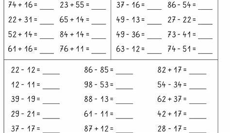Mathematik Übungsblätter 1 Klasse : Drucke Selbst Kostenlose