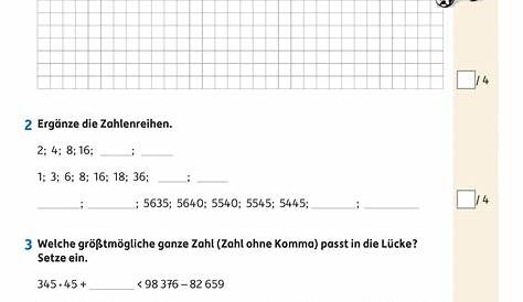 Mathematik Klasse 4 Arbeitsblätter - kinderbilder.download