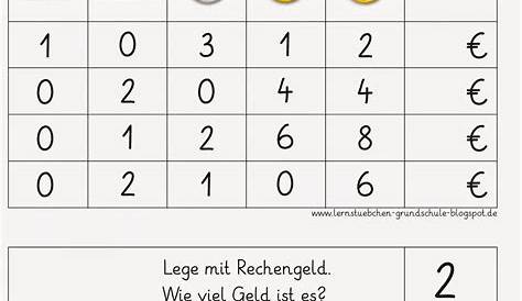 Geldbeträge umwandeln (Klasse 3) - mathiki.de | Klasse 3 mathematik