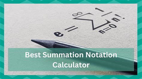 mathematical notation calculator