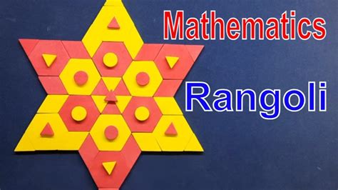Mathematical Rangoli With Explanation