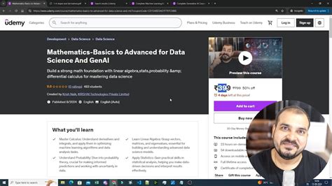 mathematics basics to advanced for data science and machine learning course