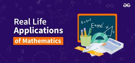 Mathematics In Real Life Applications