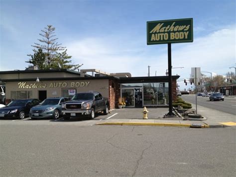 mathews auto body shop